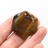 Hexagon Labradorite and Amazonites Pendant for DIY Necklace Making