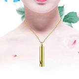 Mindful Breathing Necklace Anxiety Relief Items Stress Relief Whistle Necklace