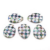Abalone Shell Water Drop Pendant 30x40mm Women Jewelry DIY