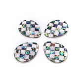 Abalone Shell Water Drop Pendant 30x40mm Women Jewelry DIY