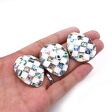 Abalone Shell Water Drop Pendant 30x40mm Women Jewelry DIY