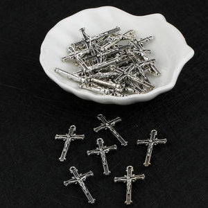 Diyalo 30Pcs Catholic INRI Holy Crucifix Charms Roman Numeral Pendants