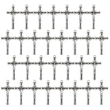 Diyalo 30Pcs Catholic INRI Holy Crucifix Charms Roman Numeral Pendants