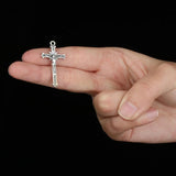 Diyalo 30Pcs Catholic INRI Holy Crucifix Charms Roman Numeral Pendants