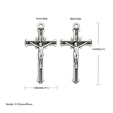 Diyalo 30Pcs Catholic INRI Holy Crucifix Charms Roman Numeral Pendants