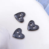 30pcs Copper Double Hole Heart Bead Pendant Necklace Findings Enamel Bracelet