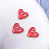 30pcs Copper Double Hole Heart Bead Pendant Necklace Findings Enamel Bracelet