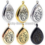 Flower Drop Aromatherapy Diffuser Perfume Locket