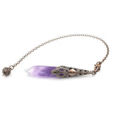 Spirit Pyramid Quartz Pendulum for Dowsing Wicca Divination