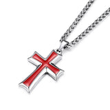 Vintage Religious Cross Necklace Pendant Chain Charm Jewelry