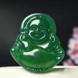 Chalcedony Buddha Jade Pendant Guanyin Amulet Charms Jewellery