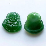 Chalcedony Buddha Jade Pendant Guanyin Amulet Charms Jewellery