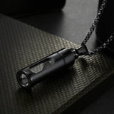 Clear Tube Perfume Bottle Necklace Diffuser Necklace Pendant Perfume Necklace