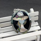 Abalone Shell Stitching Pendant for DIY Jewelry Making