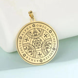 3pcs Tetragrammaton Amulet Pendant for Necklace Angel Magic Talisman
