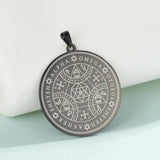 3pcs Tetragrammaton Amulet Pendant for Necklace Angel Magic Talisman