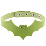 Green PU Leather Choker Necklace Gothic Star Circel Statement Necklace