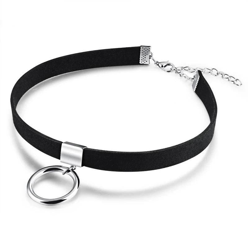 Sexy Velvet Chokers Necklaces Personalized Flannelette Collar Ladies Neck Chain