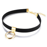 Sexy Velvet Chokers Necklaces Personalized Flannelette Collar Ladies Neck Chain