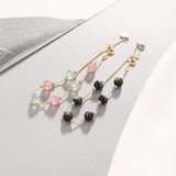 925 Silver Bracelet with Created Strawberry Quartz for Women
