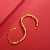 925 Silver Plated Phoenix Tail Bracelet Women Gift Hand Jewelry