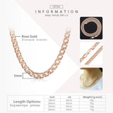 Rose Necklace for Women 5mm DGN452