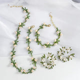Bohemia Enamel Choker Necklace for Women Wedding