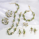 Bohemia Enamel Choker Necklace for Women Wedding