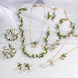 Bohemia Enamel Choker Necklace for Women Wedding