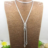 Romantic Silver Chain Necklace For Women