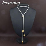Romantic Silver Chain Necklace For Women