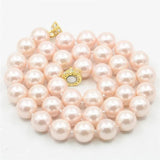10MM Sea Shell Pearl Necklace 18'' DIY Hand Jewelry Making
