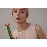 CZ Chain Necklace Stainless Steel Collar Women Jewelry Party Gift