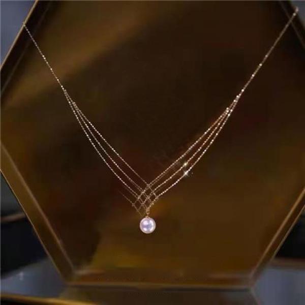 Ropuhov Pearl Necklace Korea Sense Neck Chain Clavicle Accessories Woman