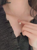 Ropuhov Pearl Necklace Korea Sense Neck Chain Clavicle Accessories Woman