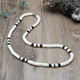 Bohemian Surfer Necklace Men's Natural Shell Tribal Jewelry