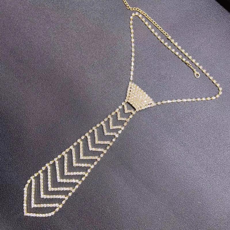 Women's Rhinestone Bow Tie Necklace Crystal Collar Dress Acc