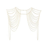 Boho Punk Chain Necklaces Collar Shoulder Chain Style Long Necklaces