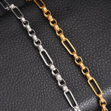 Stainless Steel 5:1 Chunky Circle Chain Heavy Thick O Ring Chain
