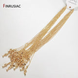 Adjustable Thin Necklace Chain, High Quality, DIY Findings