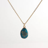 Crystal Birthstone Zodiac Necklace Nature Stone Jewelry