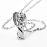 Angel Cremation Stainless Steel Pendant Necklace Ashes Keepsake Holder