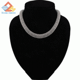 Rhinestone Twining Necklace for Party Wedding