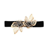Vintage Hand Beaded Flower Woman Party Choker Necklace