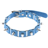 Torques For Women Men Jewelry Sky PU Leather Choker Necklace Harajuku Gothic
