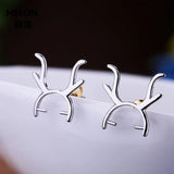 925 Silver Stud Earrings 6-7mm Semi Mount Setting