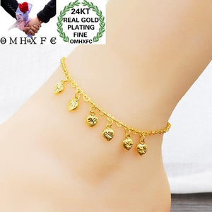 OMHXFC JB13 European Fine Woman Girl Party Birthday Anklet