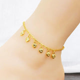 OMHXFC JB13 European Fine Woman Girl Party Birthday Anklet