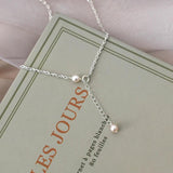 Freshwater Pearl 925 Sterling Silver Anklet for Women