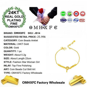 OMHXFC JB14 European Fine Woman Party Wedding Gift Anklet